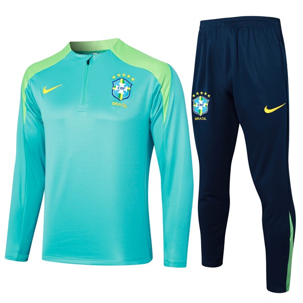 Sudadera De Training Brasil 2024 2025 Verde 3